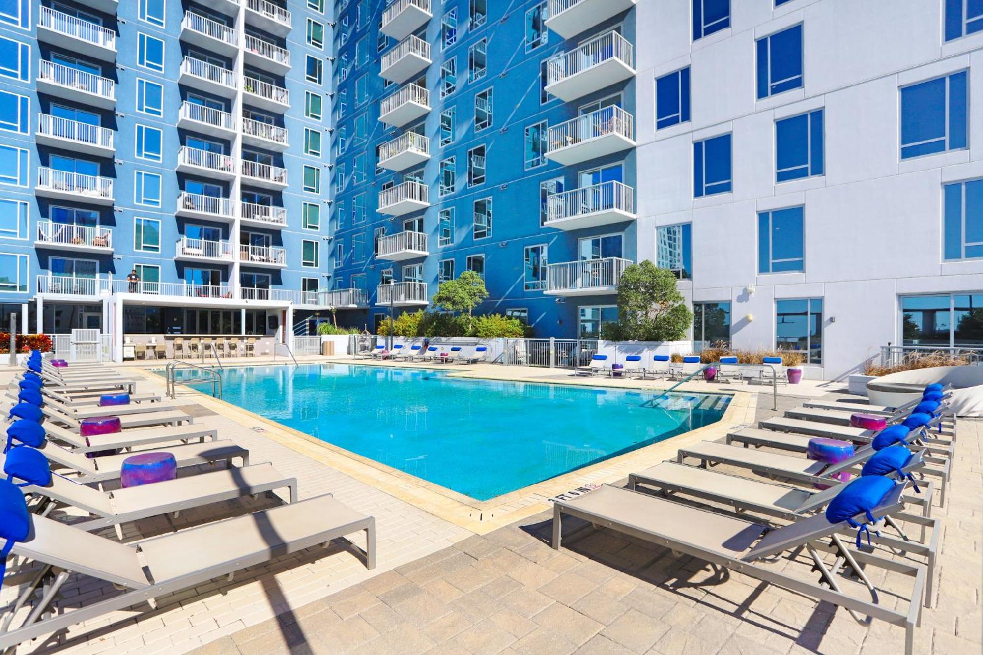 Downtown Tampa Gem 1-Bd W/Pool, Gym, & Sky Lounge Apartman Kültér fotó